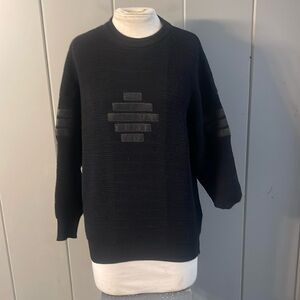 Vintage St. Croix Knit Sweater Black
